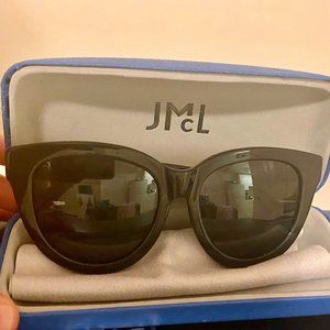 Black J.McLaughlin Chiara Polarized Sunglasses